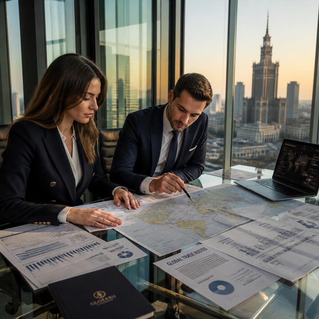 International General Trading operations connecting Poland with global markets.