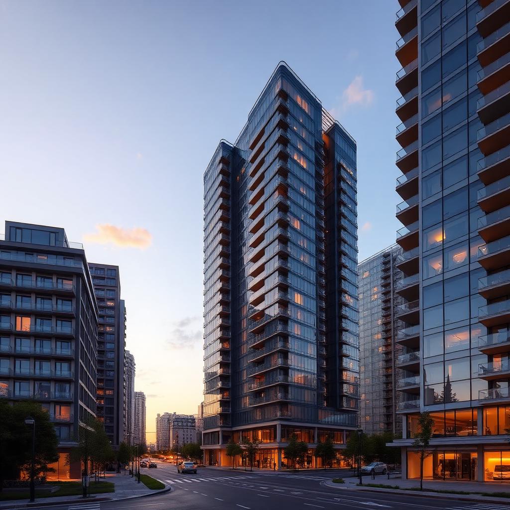 Modern Warsaw commercial and residential property developments for real estate brokerage